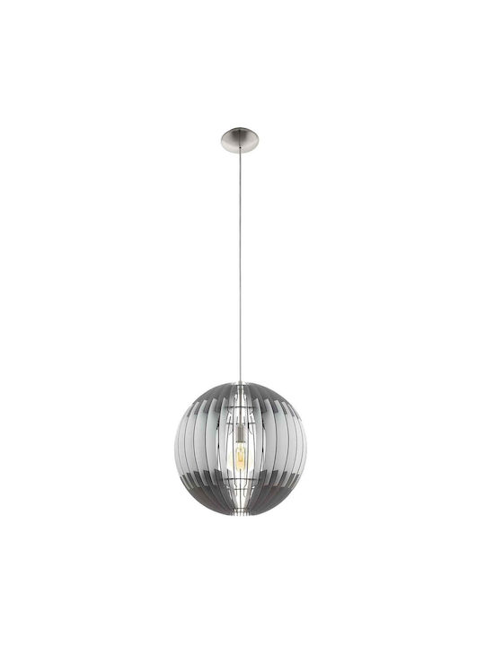 Eglo Olmero Pendant Light Single-Light for Socket E27 Gray