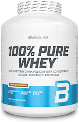 Biotech USA 100% Pure Whey Proteină din Zer Fără gluten cu Aromă de Cremă de alune 2.27kg