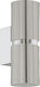 Eglo Passa Modern Leuchte Wand mit Fassung GU10 Silber 60x6x17cm