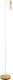 Eglo Adri 2 Floor Lamp H155xW22.5cm. with Socket for Bulb E27 Gold