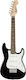 Squier Mini V2 Електрическа Китара Stratocaster с SSS Конфигурация на Пикапите Черно