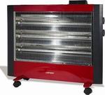 Gruppe NGF24IF Red Quartz Heater with Thermostat and Fan 2400W