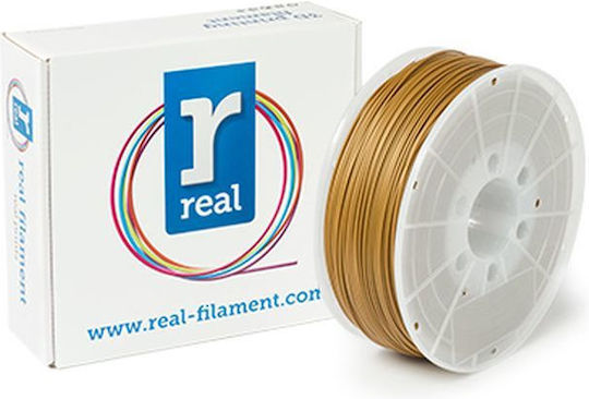 Real Filament ABS 3D Printer Filament 1.75mm Gold 1kg 1 Piece (Spool)