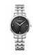 Wenger Donnissima Crystals Watch with Silver Metal Bracelet