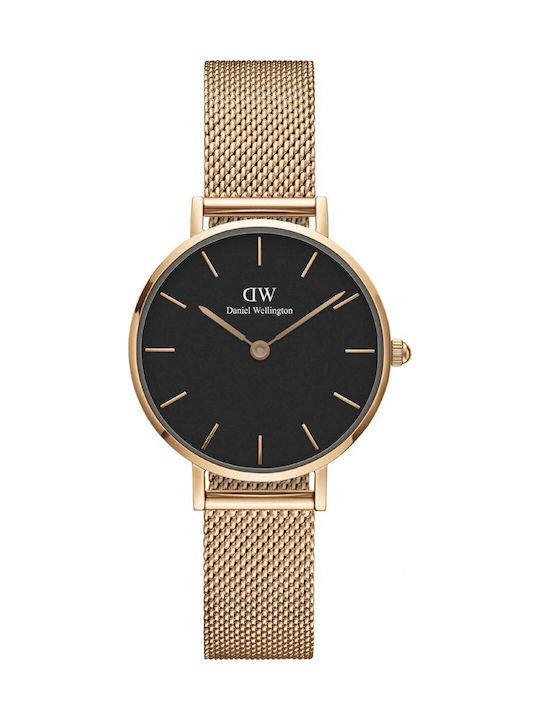 Daniel Wellington Classic Petite Ρολόι Μπαταρίας με Μεταλλικό Μπρασελέ