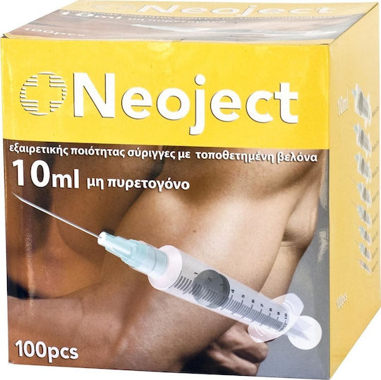 Neoject Syringe 10ml 21g Syringe 21G 10ml 1pcs