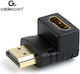 Cablexpert A-HDMI90-FML Μετατροπέας HDMI male σε HDMI female