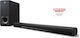 Yamaha YAS-207 Soundbar 200W 2.1 με Ασύρματο Subwoofer και Τηλεχειριστήριο Μαύρο