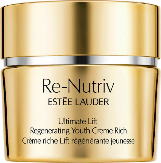 Estee Lauder Re-Nutriv Ultimate Lift Regeneratoare Tinerețe Rich 24h Cremă Hidratantă și Anti-îmbătrânire de Zi pentru Față 50ml