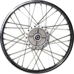 REAR WHEEL (WHEEL) HONDA C-50 / C-50C / GLX WITH UNION BEARING