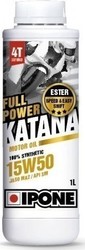 Ipone Full Power Katana Синтетично Мотоциклетно масло за четиритактови двигатели 15W-50 1лт