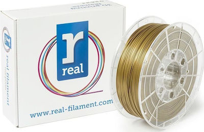 Real Filament PLA 3D Printer Filament 1.75mm Gold 0.5kg