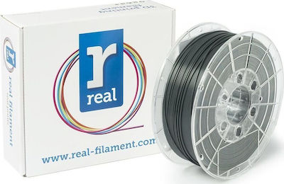 Real Filament PLA 3D-Drucker Filament 1.75mm Gray 0.5kg