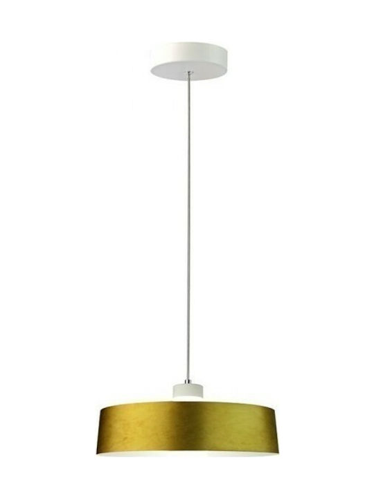 V-TAC Pendant Light LED with Warm White Light Gold