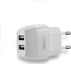 Remax Charger Without Cable with 2 USB-A Ports Whites (Flinc RP-U29)