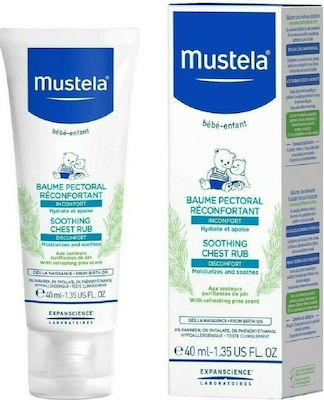 Mustela Soothing Chest Rub Крем за Хидратация 40мл