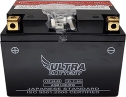 Ultra Затворен тип Мотоциклетна батерия YTZ14S-BS с капацитет 11.2Ах Ultra Затворен тип Мотоциклетна батерия YTZ14S-BS с капацитет 11.2Ах
