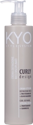 KYO Κρέμα Μαλλιών Curly Design για Μπούκλες με Ελαφρύ Κράτημα κατά του Φριζαρίσματος 250ml