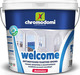 CHromodomi Welcome Plastic Anti-Mildew Paint for Interior Use White 16lt