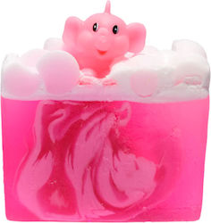 Bomb Cosmetics Pink Elephants & Lemonade Handmade Soap 100g