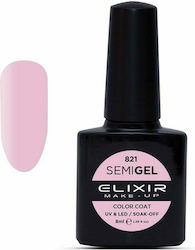 Elixir Semi Gel Semi-Permanent Nail Polish 822 ...