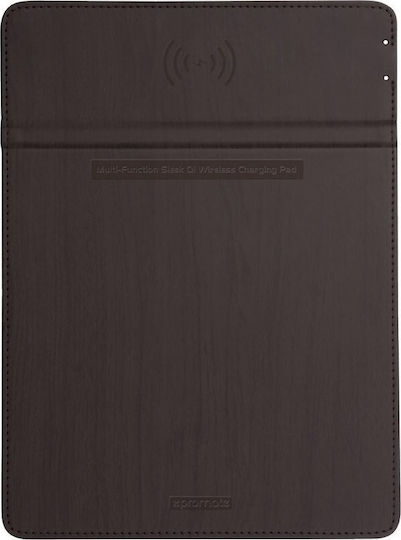 Promate Kabellose Ladestation Qi Schwarz auraPad-2