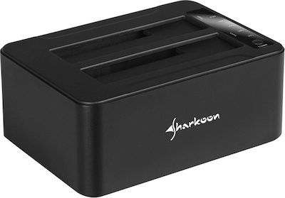 Sharkoon QuickPort Duo Clone USB 3.1 Type C