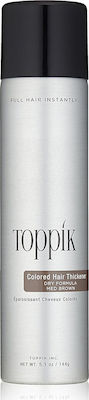 Toppik Hair Root Concealer Spray with Keratin Colored Hair Thickener Medium Brown 144gr