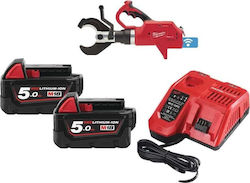 Milwaukee M18 HCC75-502C Ηλεκτρικός Κόφτης Καλωδίων Μπαταρίας 18V Milwaukee M18 HCC75-502C Ηλεκτρικός Κόφτης Καλωδίων Μπαταρίας 18V