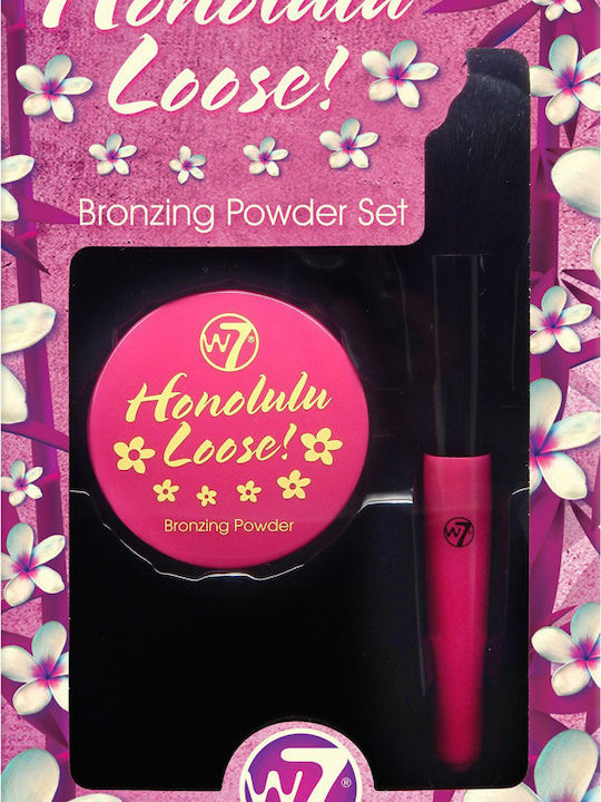 W7 Cosmetics Honolulu Loose! Σετ Μακιγιάζ για το Πρόσωπο 2τμχ