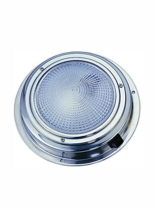 Inox Ceiling Light 5" Led 12V