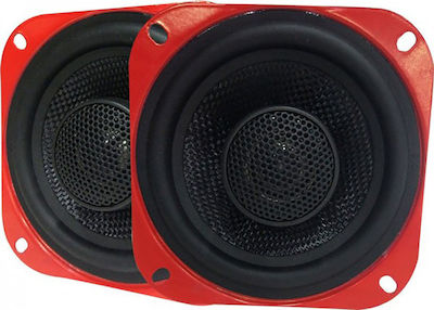 TRF Car Speaker Set MWT452 4" with 50W RMS (2 Way)