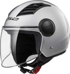 LS2 Airflow OF562 Solid Jet Helmet 950gr Silver...