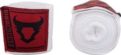 Ringhorns Handwraps White 2.5m Martial Arts Hand Wrap 2.5m White