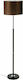 ARlight FLC 807 BW Vintage Φωτιστικό Δαπέδου Υ162xΜ37εκ. με Ντουί για Λαμπτήρα E27 Καφέ