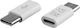NSP USB-C Male to Micro USB Female Converter White 1 Piece