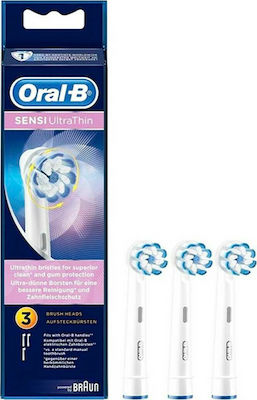 Oral-B Sensi Ultra thin Electric Toothbrush Replacement Heads 176626 3pcs