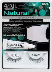 Ardell Natural False Eyelashes in Black color Starter Babies 61166