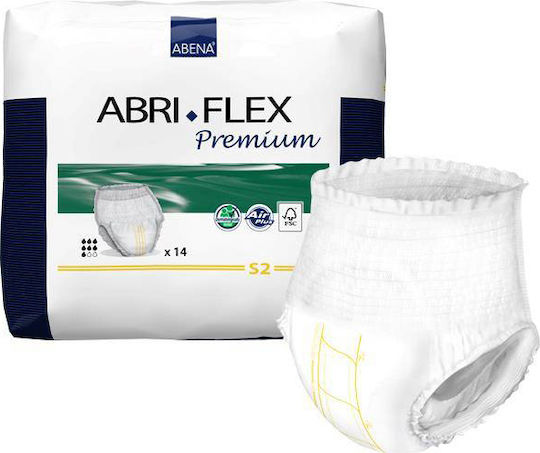 Abena Abri Flex Premium 2 Klein in Weiß Farbe 14Stück