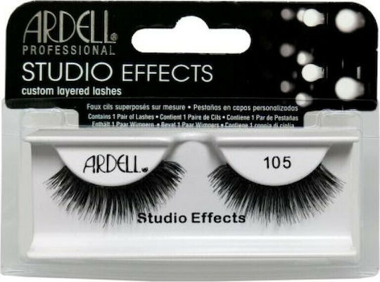 Ardell Studio Effects False Lashes in Black color 105