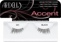 Ardell Accent False Lashes in Black color 301 2pcs