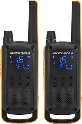 Motorola Talkabout T82 Extreme Ασύρματος Πομποδέκτης PMR 0.5W με Μονόχρωμη Οθόνη Σετ 2τμχ