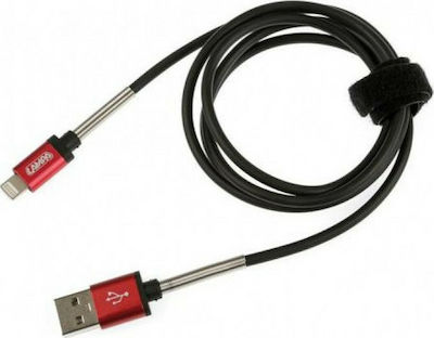 Lampa Regular USB to Lightning / micro USB Cable Κόκκινο 1m (L3884.0/T)