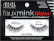 Ardell Faux Mink Wispies False Lashes in Black color Demi