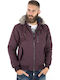 3 in 1 Winter Jacket Bomber Wine