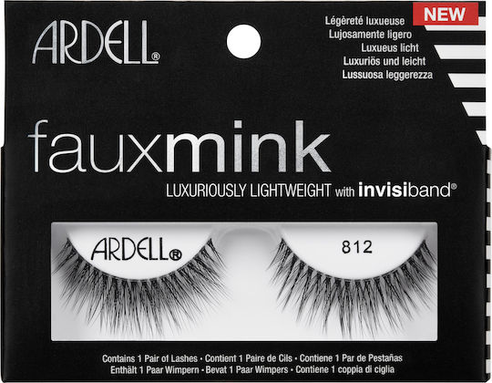 Ardell Faux Mink False Lashes in Black color 812