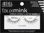 Ardell Faux Mink Falsche Wimpern in Schwarz Farbe 814