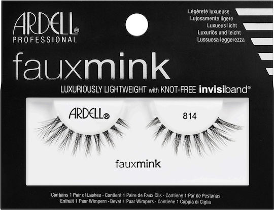 Ardell Faux Mink False Lashes in Black color 814