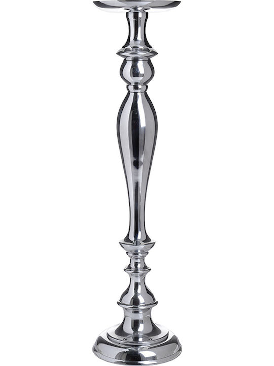 Inart Kerzenhalter in Silber Farbe 14cm 3-70-754-0047