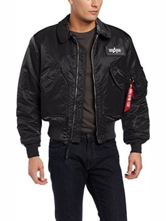 Alpha Industries CWU 45 Jacket Bomber Black